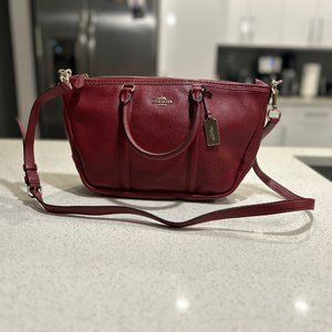 COPY - NWOT!!! Coach Central New York Leather Shoulder Satchel